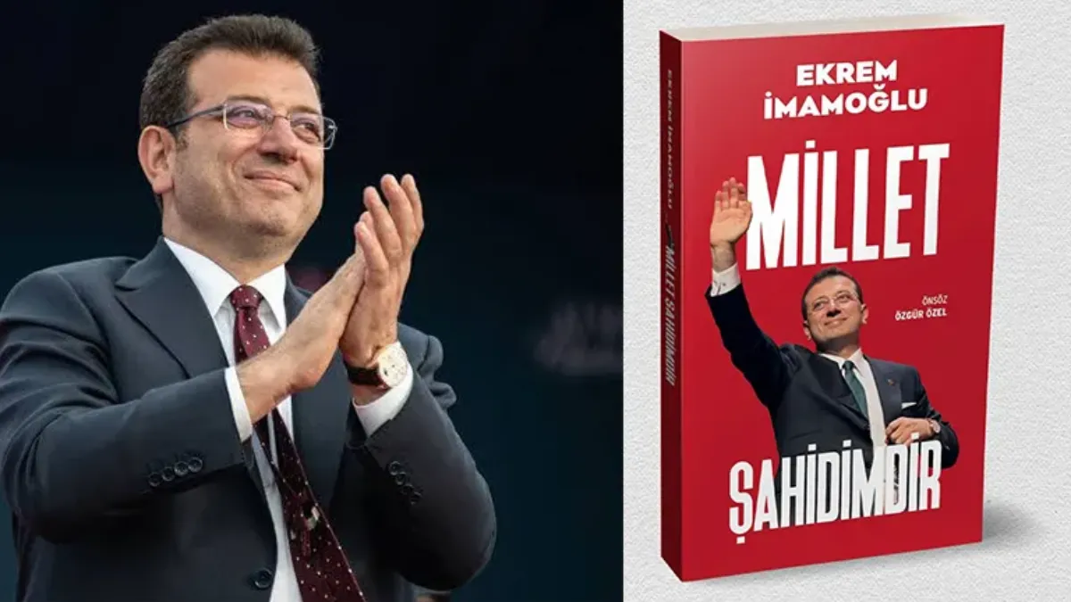 ANKARA- İmamoğlu’ndan “Millet Şahidimdir” Kitabına Toplatma İddiasına Tepki