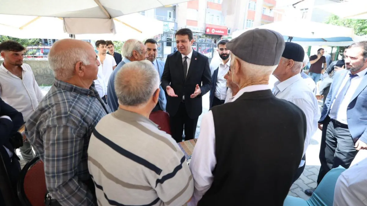 ANKARA-Mahmut Arıkan Iğdır’da Esnaf ve Vatandaşın Sorunlarını Dinledi