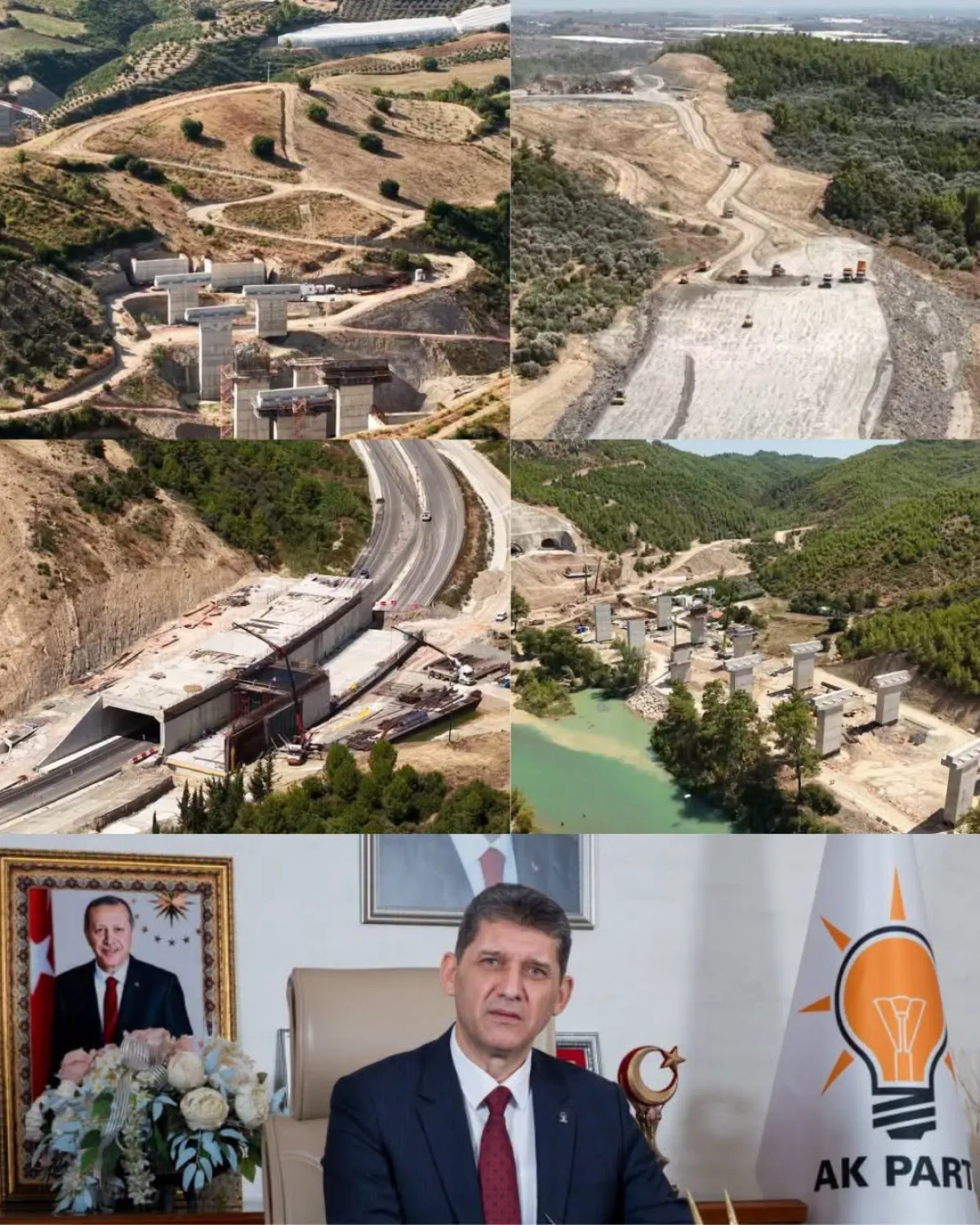 Antalya-Alanya Otoyolu’nda Çalışmalar Hızlandı: Projenin Yüzde 30’u Tamamlandı