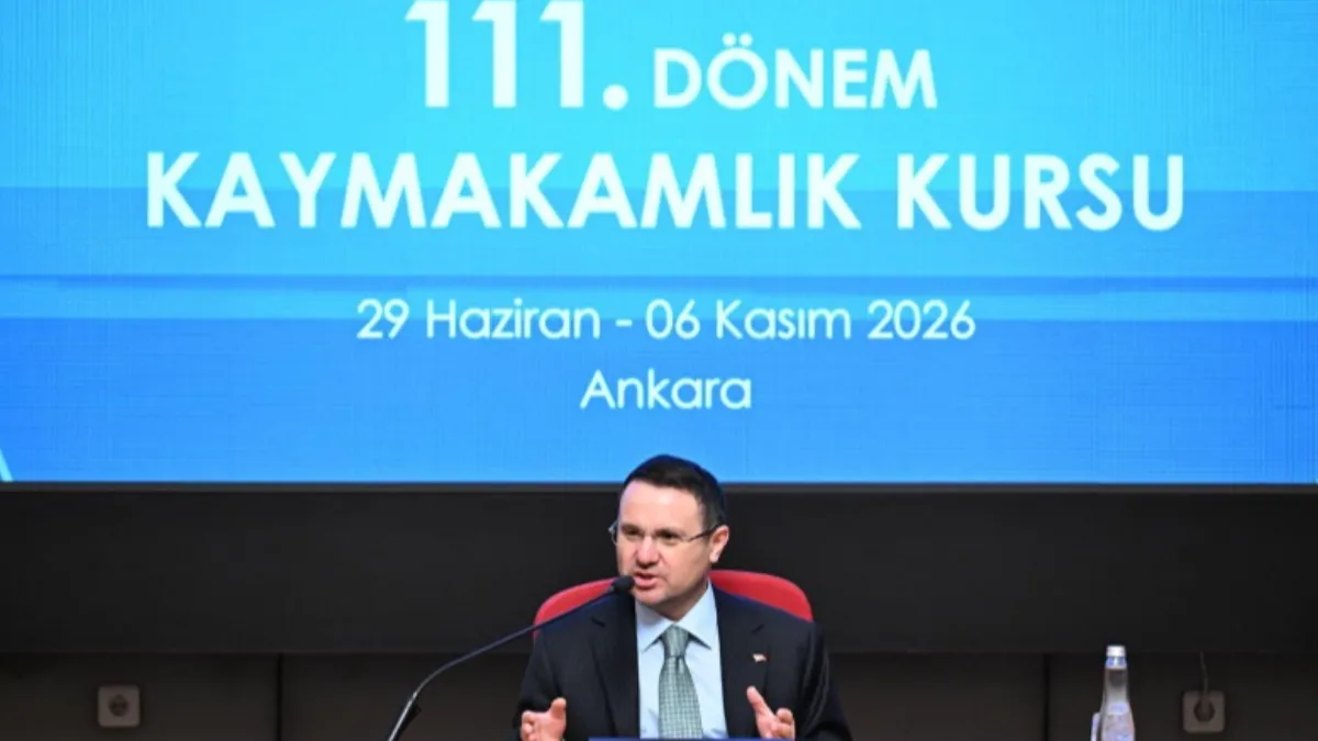 Bakan Gürlek: “Mülkiye ve Adliye Devletin İki Elidir”