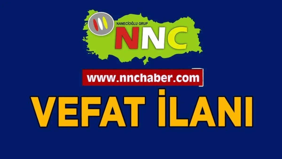 Bucak Vefat Ali Dursun