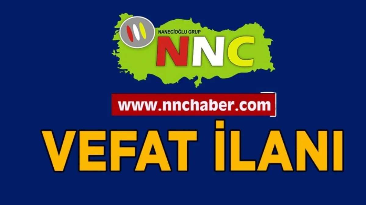 Bucak Vefat Gülsüm Sayın