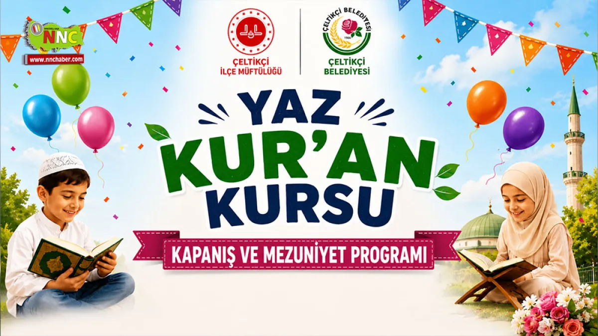 Çeltikçi’de Yaz Kur’an Kursları için kapanış ve mezuniyet programı