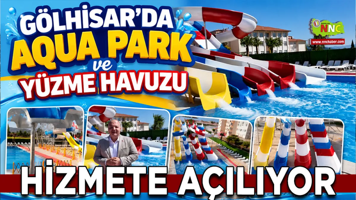 Gölhisar’da Aqua Park ve Yüzme Havuzu hizmete açılıyor