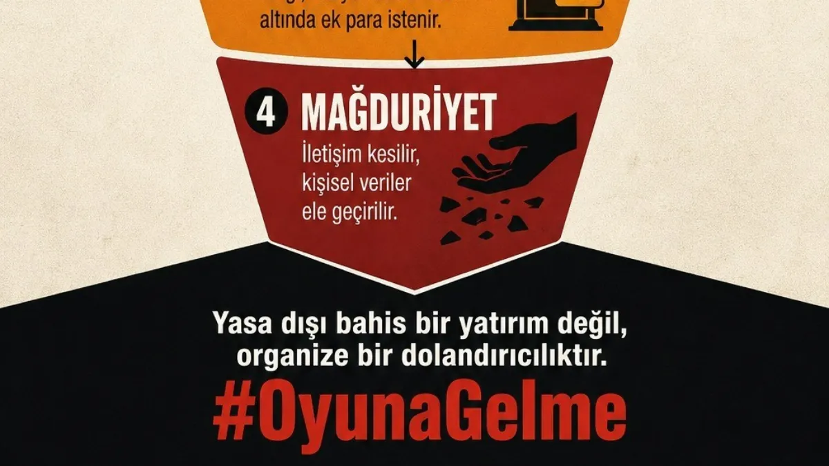 İletişim Başkanlığından Sanal Bahis ve Kumar Uyarısı: “Oyuna Gelme”