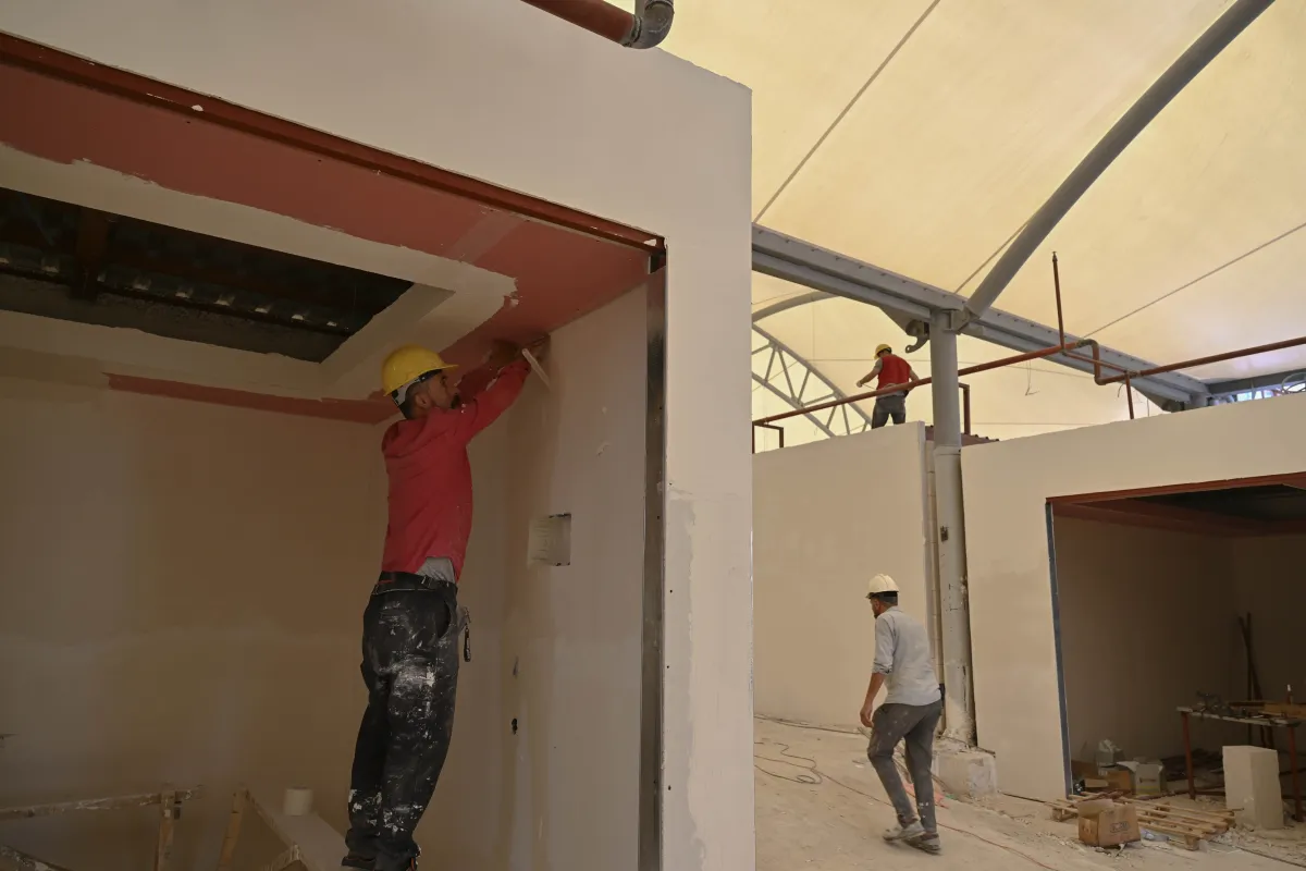 Ankara Göksu Parkı’ndaki Kapalı Pazar Alanı Yenileniyor