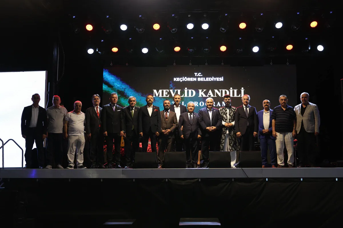 Ankara, Keçiören’de Mevlid Kandili Manevi Atmosferde Kutlandı