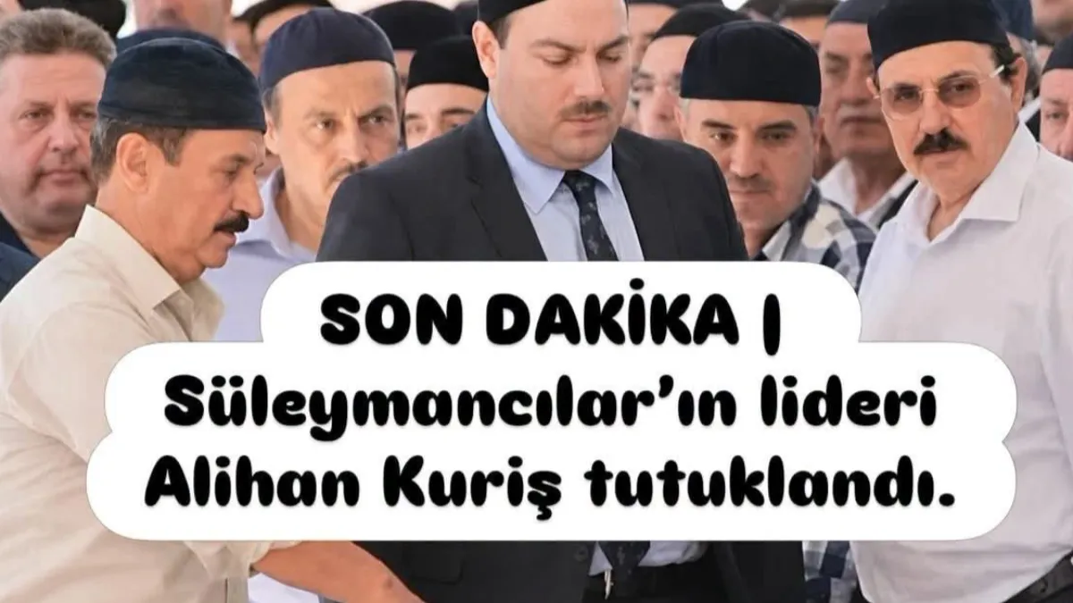 Süleymancıların Lideri ve 32 kişi tutuklandı 