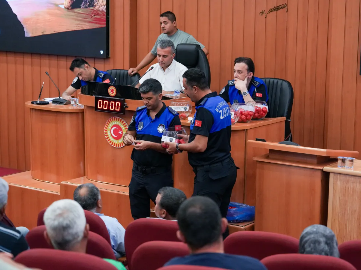 ANKARA- Etimesgut’ta Üretici Pazarları İçin Kura Çekimi Yapıldı