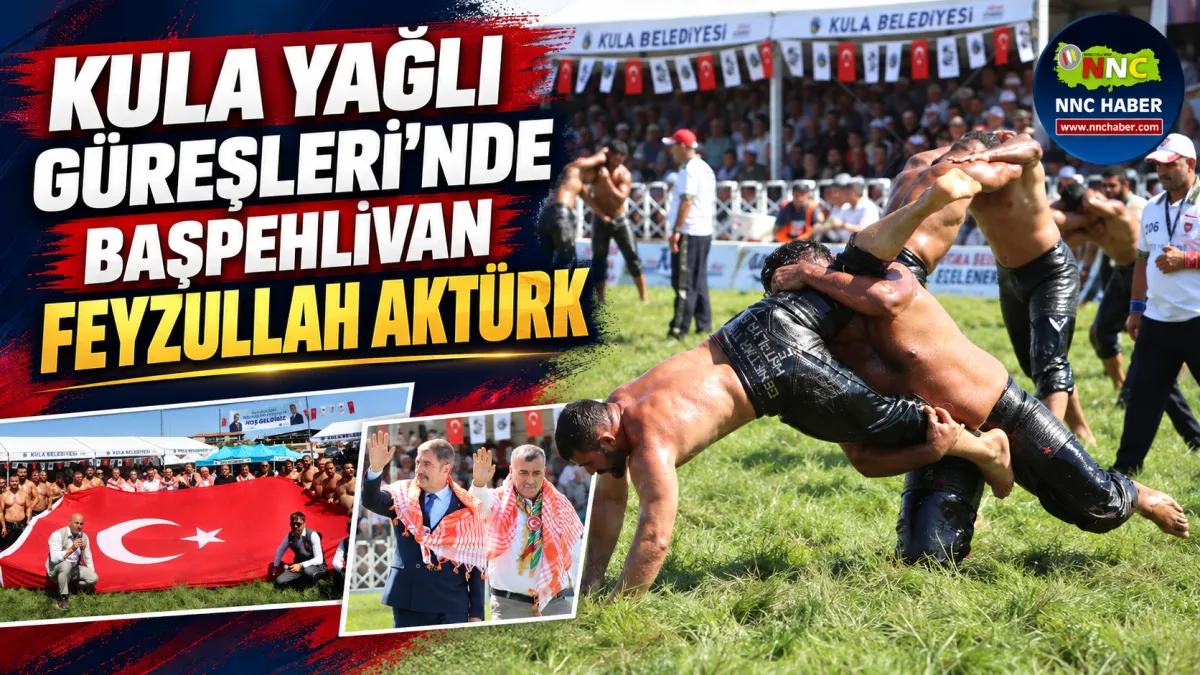 2026 Manisa Kula Yağlı Güreşleri’nde Başpehlivan Feyzullah Aktürk Oldu