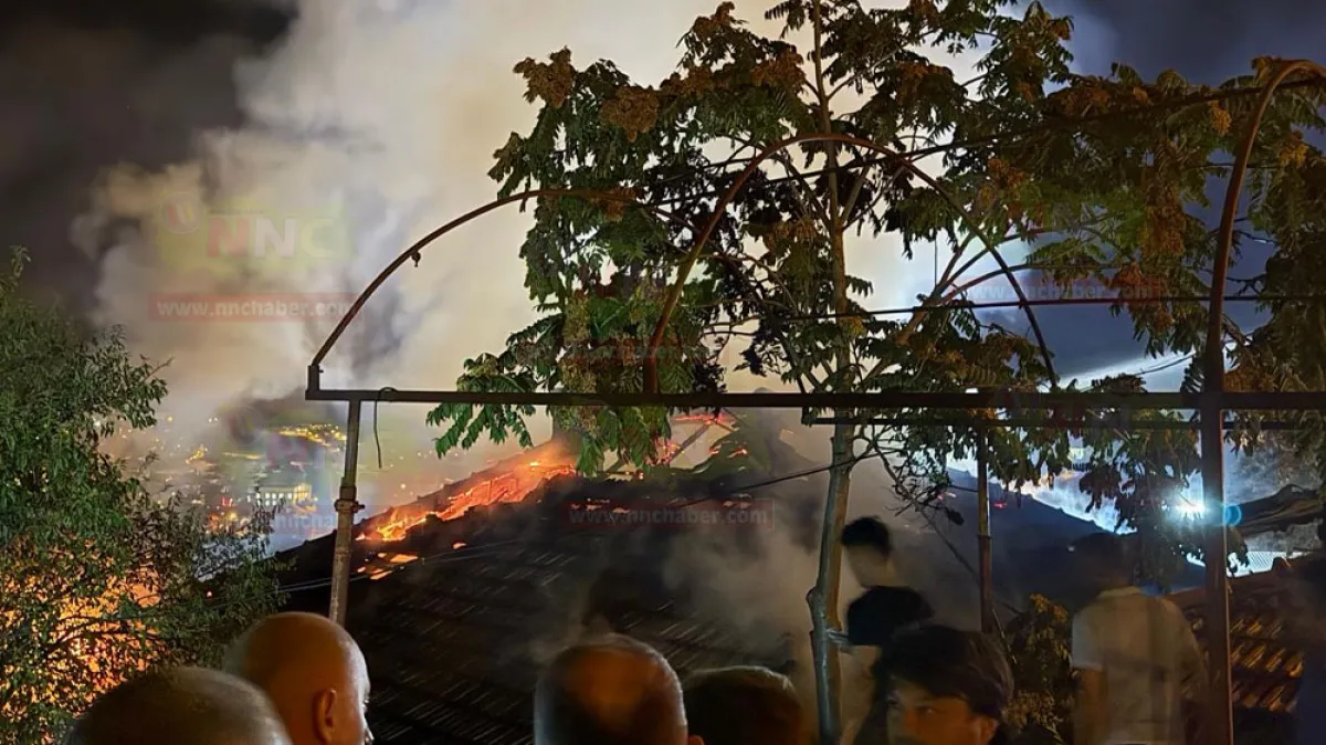 Bucak Alaattin Mahallesi’nde yangını! Ev kullanılamaz hale geldi