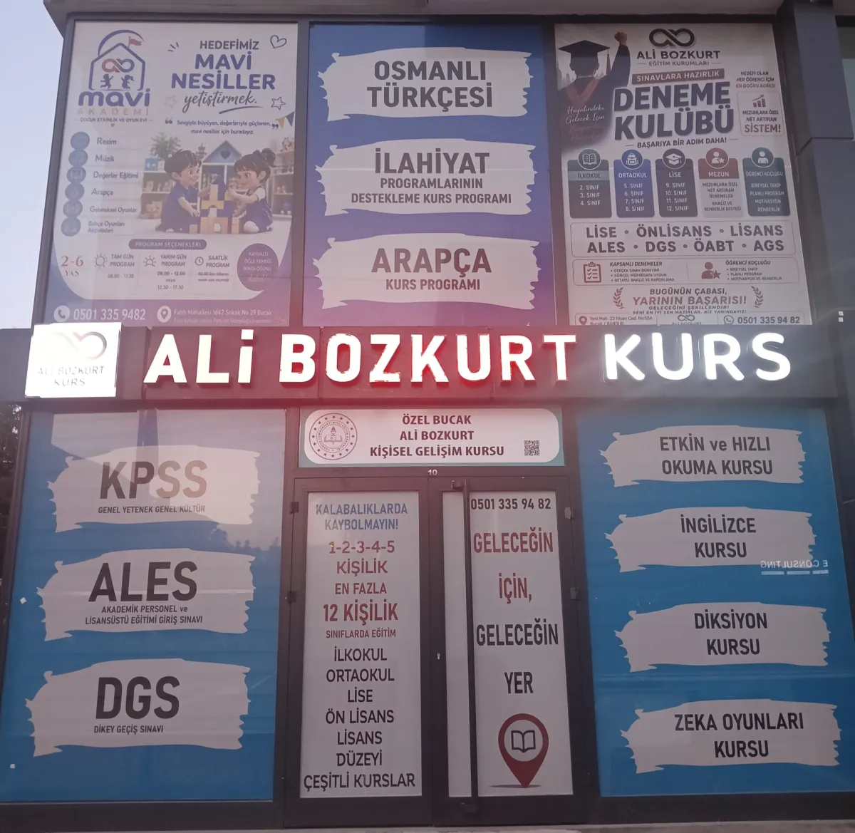Bucak’ta eğitime güçlü destek Ali Bozkurt Eğitim Kurumları ve Mavi Akademi