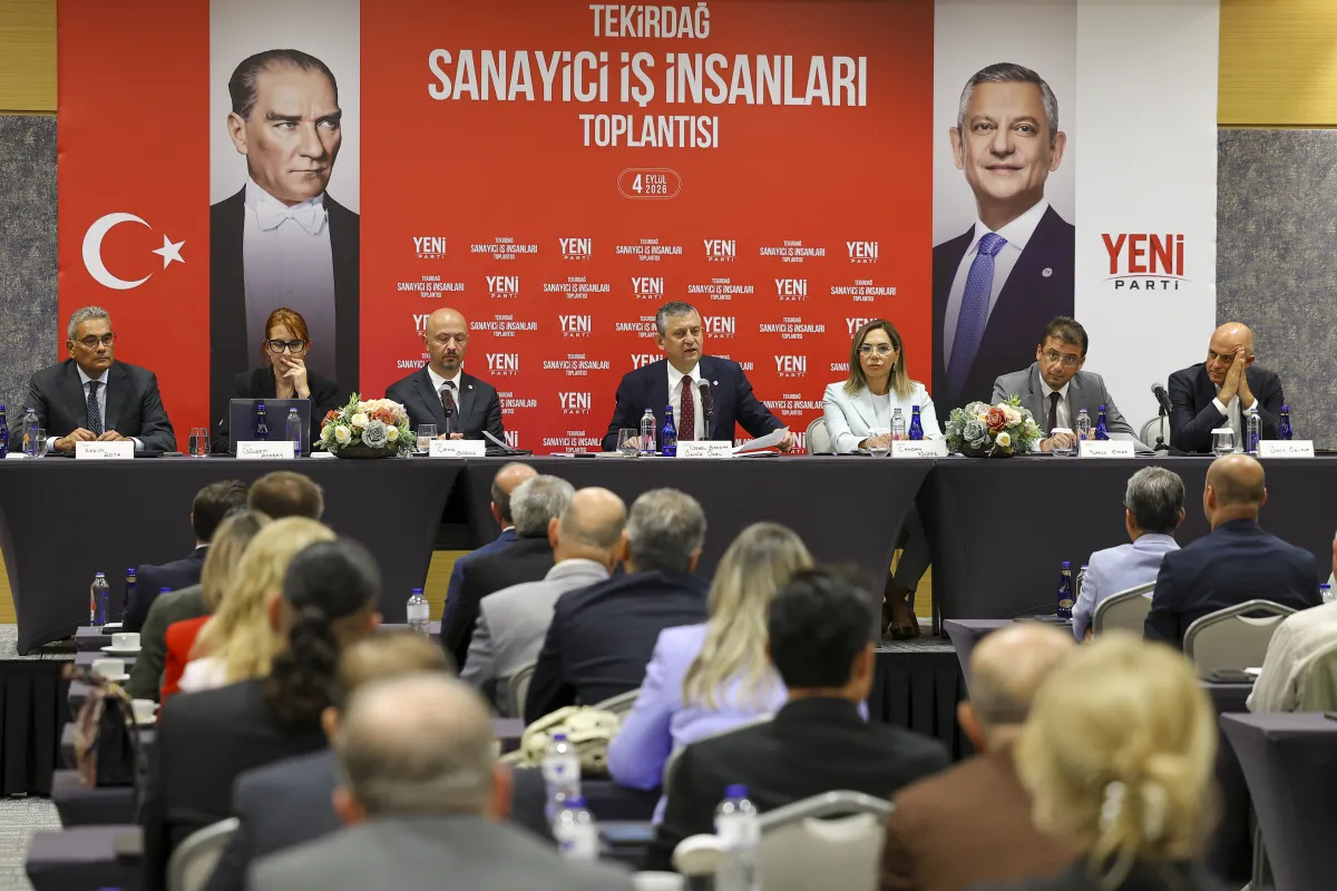 Özgür Özel’den Tekirdağ’da Peş Peşe Mesajlar: “YENİ Parti Türkiye’nin Yeni Umududur”