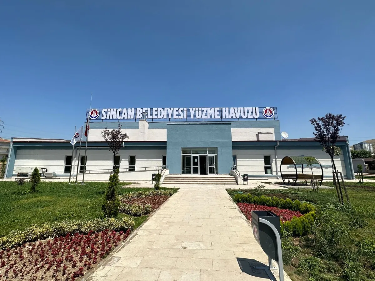 Ankara Sincan’da Yüzme Kurslarında Yeni Dönem Başladı