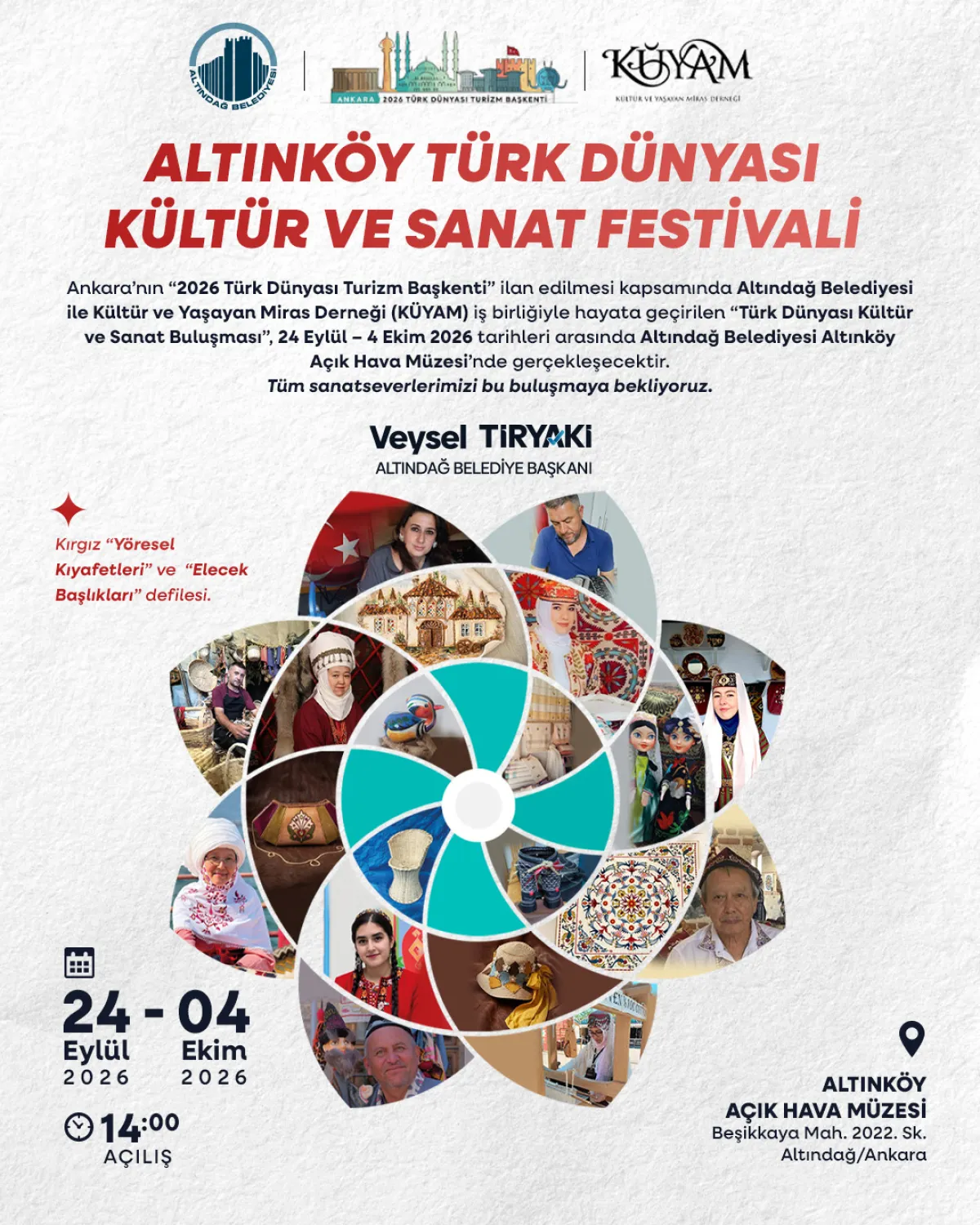 Ankara Türk Dünyası Altınköy’de Buluşuyor