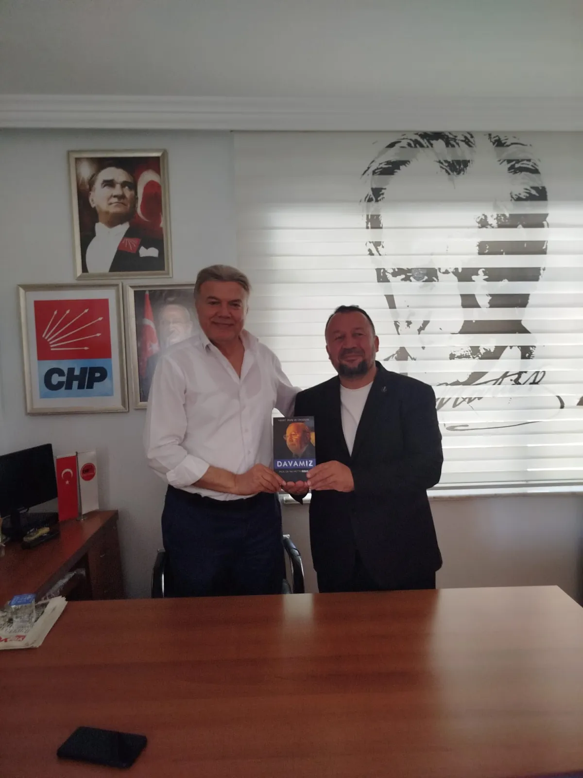 Burdur Yeniden Refah Partisi’nden CHP Burdur İl ve Merkez İlçe Başkanlarına Hayırlı Olsun Ziyareti