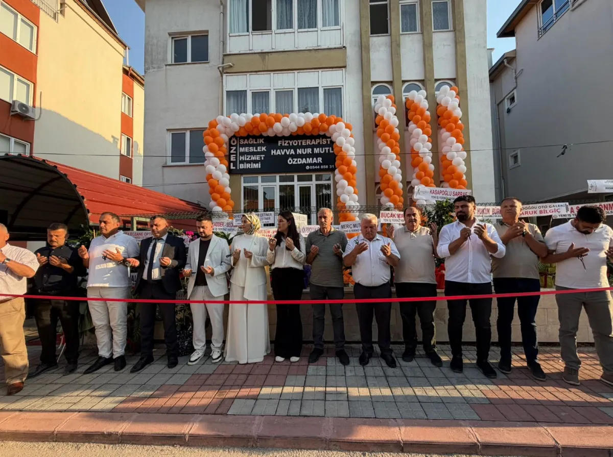 Bucak'ta Fizyoterapist Havva Nur Mutlu Özdamar’ın Hizmet biriminin açılışı yapıldı
