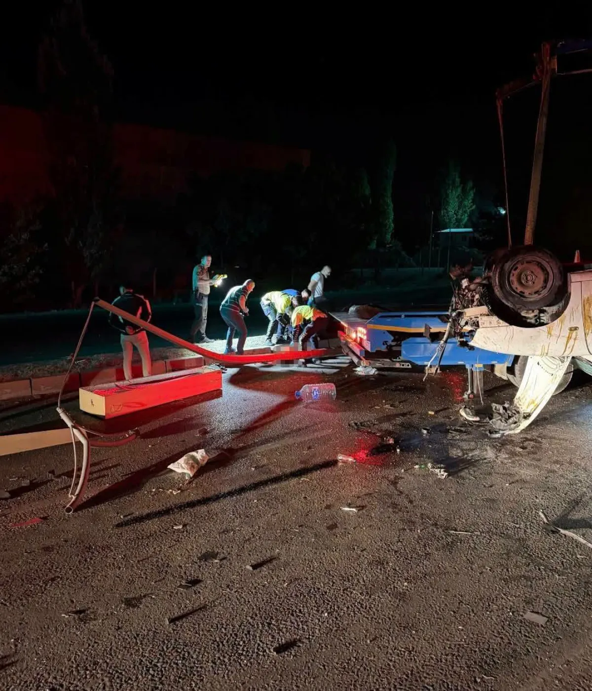 Ankara Pursaklar’da Otomobil Takla Attı Sürücü Hayatını Kaybetti