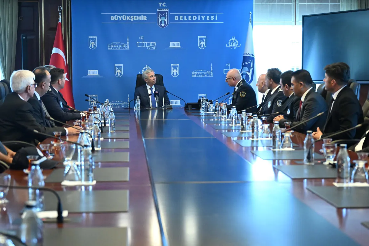 Ankara Zabıta Teşkilatı 200. Yılında: Mansur Yavaş Ankara Zabıtasıyla Buluştu
