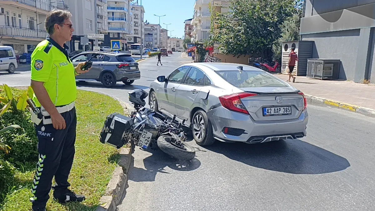 Antalya Manavgat’ta Peş Peşe Motosiklet Kazaları 4 Yaralı, Birinin Durumu Ağır