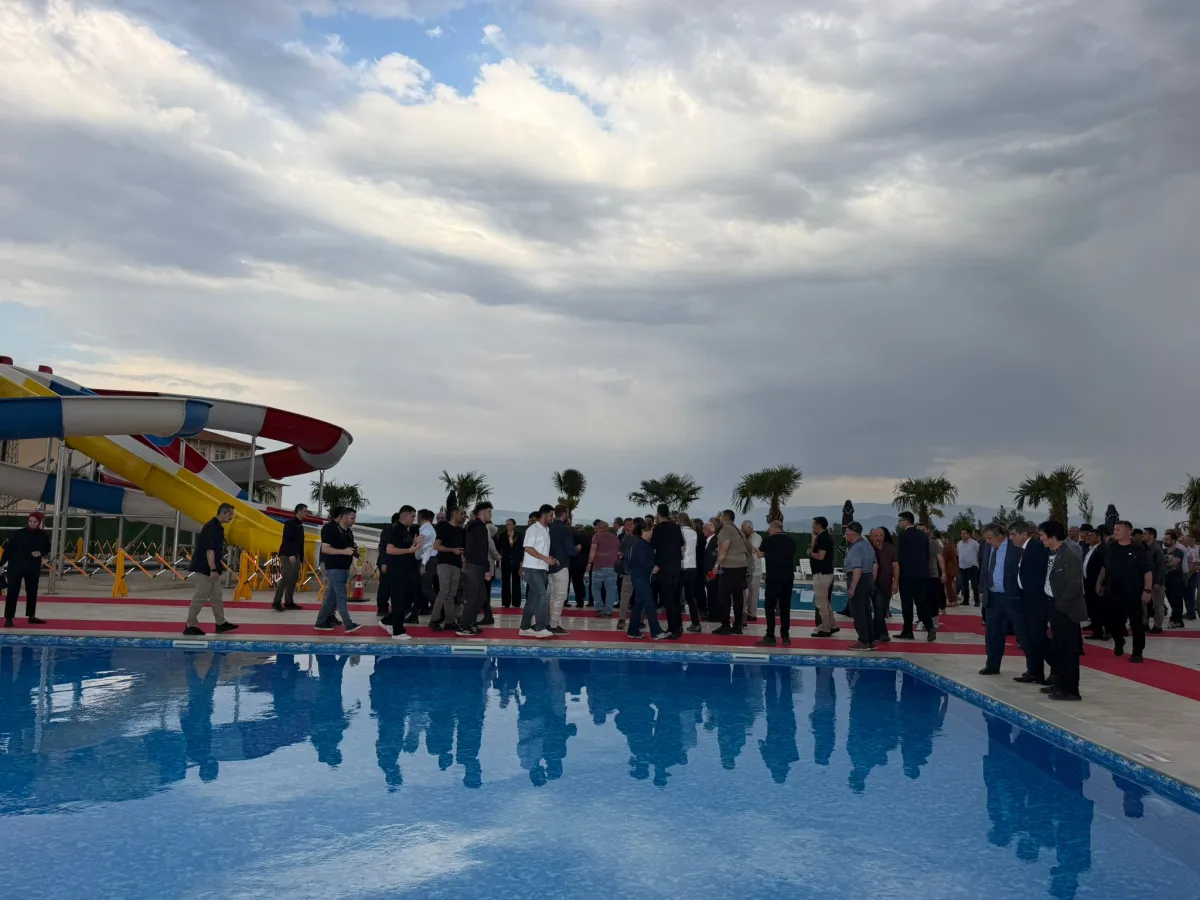 Gölhisar Aquapark ve Spor Kompleksi Törenle Açıldı