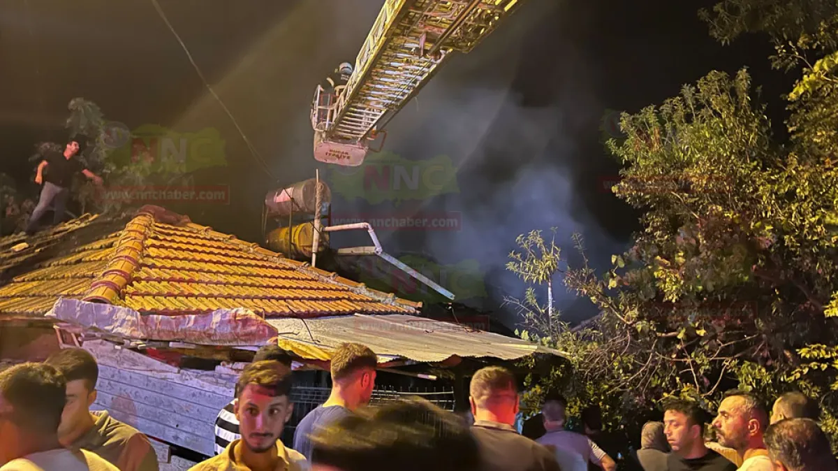 Bucak Alaattin Mahallesi’nde yangını! Ev kullanılamaz hale geldi