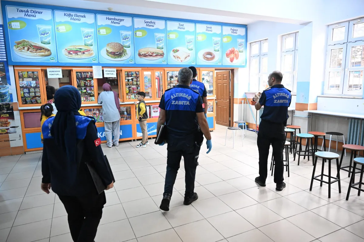 Ankara Altındağ’da Okul Kantinlerine Sıkı Denetim