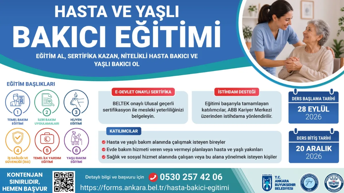 ABB’den Sertifikalı “Hasta ve Yaşlı Bakıcı Eğitimi”