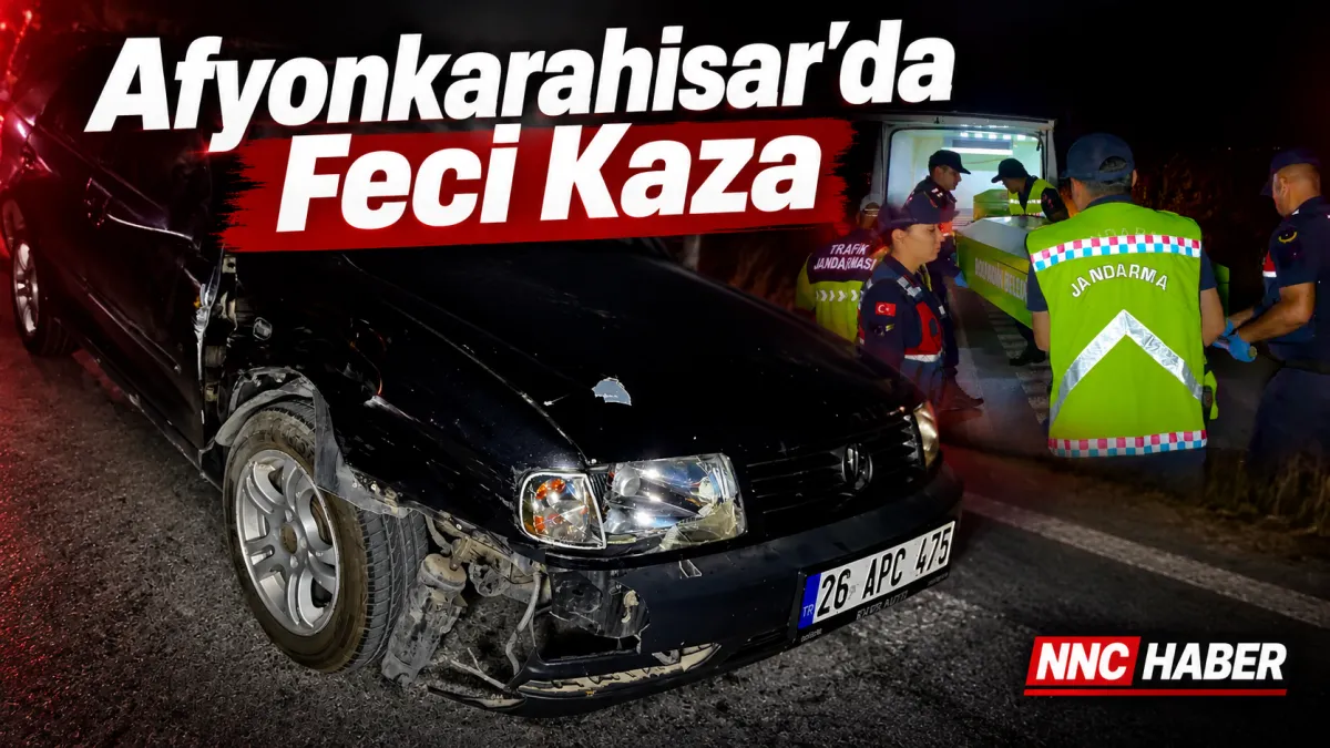 Afyonkarahisar Bolvadin'de Feci Kaza: Yolun Karşısına Geçerken Hayatını Kaybetti