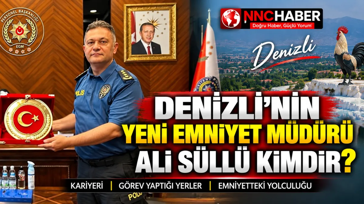 Ali Süllü Kimdir, Nereli? Denizli’nin Yeni İl Emniyet Müdürü Ali Süllü Oldu