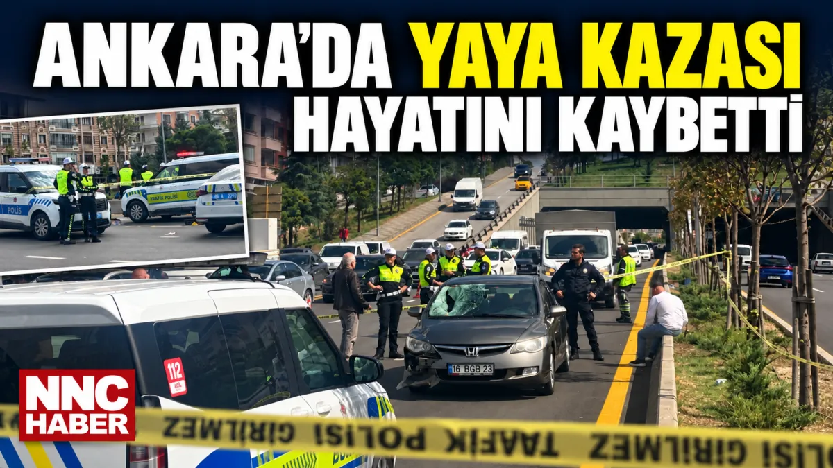 Ankara’da Feci Kaza! Yolun Karşısına Geçmek İsterken Hayatını Kaybetti