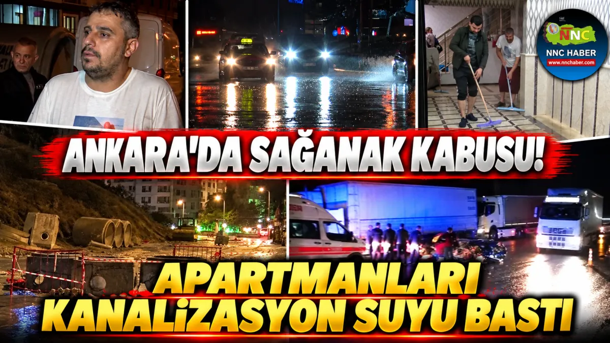 Ankara’da Sağanak Sonrası ASKİ’ye Tepki "Suyu Çektiler, Bizim İşimiz Bitti Deyip Gittiler”