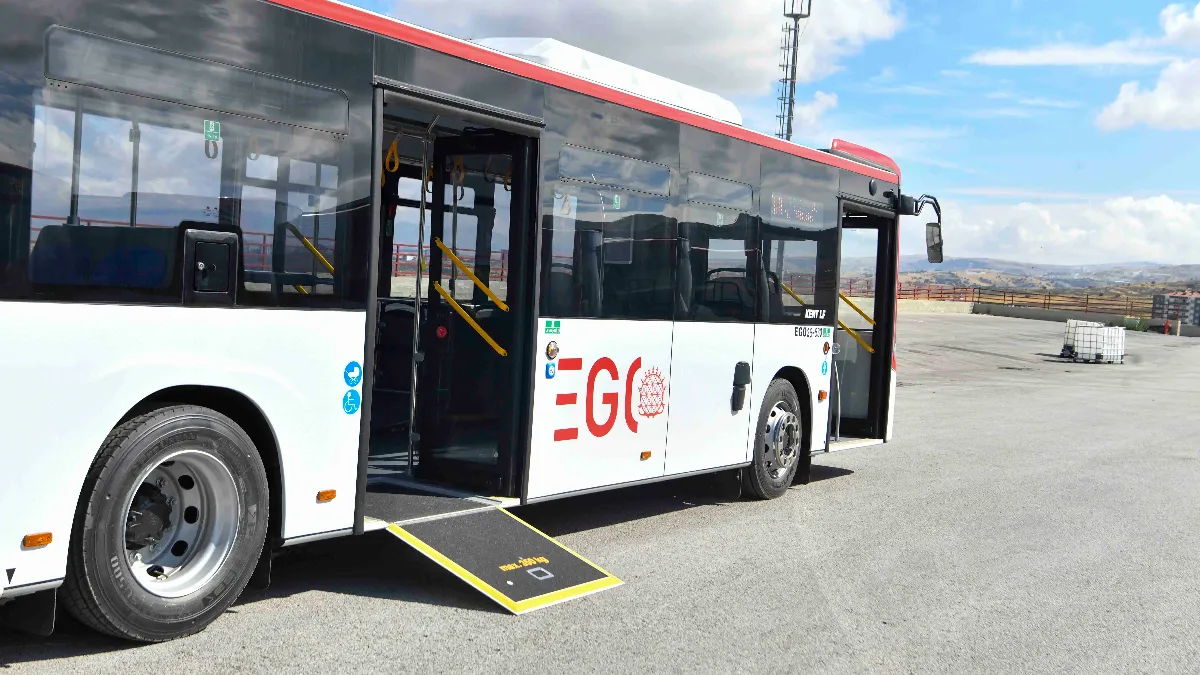 Ankara EGO Filosuna 13 Yeni Otobüs Daha Katıldı