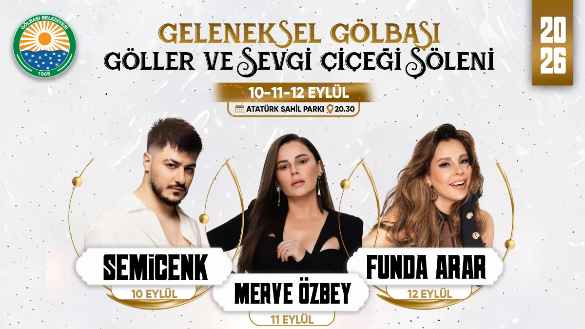 Ankara Geleneksel Gölbaşı Göller ve Sevgi Çiçeği Şöleni