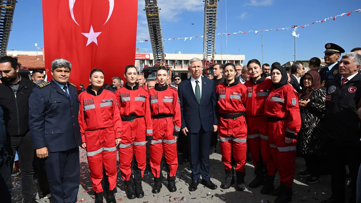 Ankara İtfaiyesi’nde 100 Personel Yemin Etti
