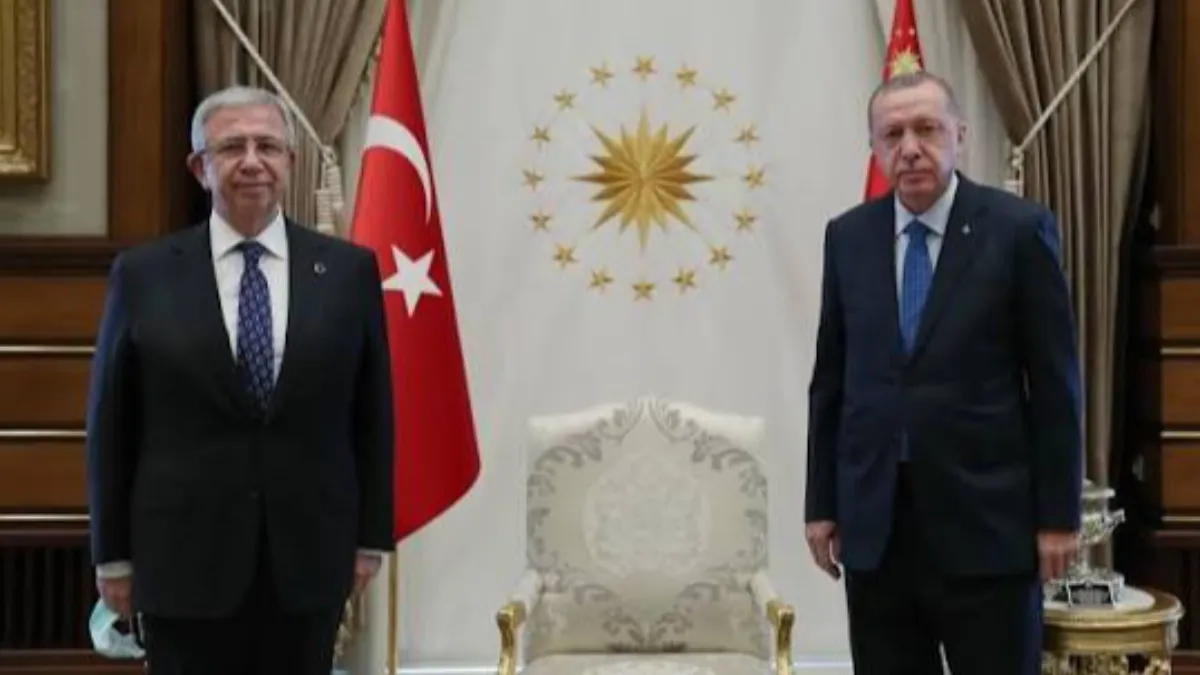 Ankara Mansur Yavaş, Erdoğan İle Beştepe’de Görüştü