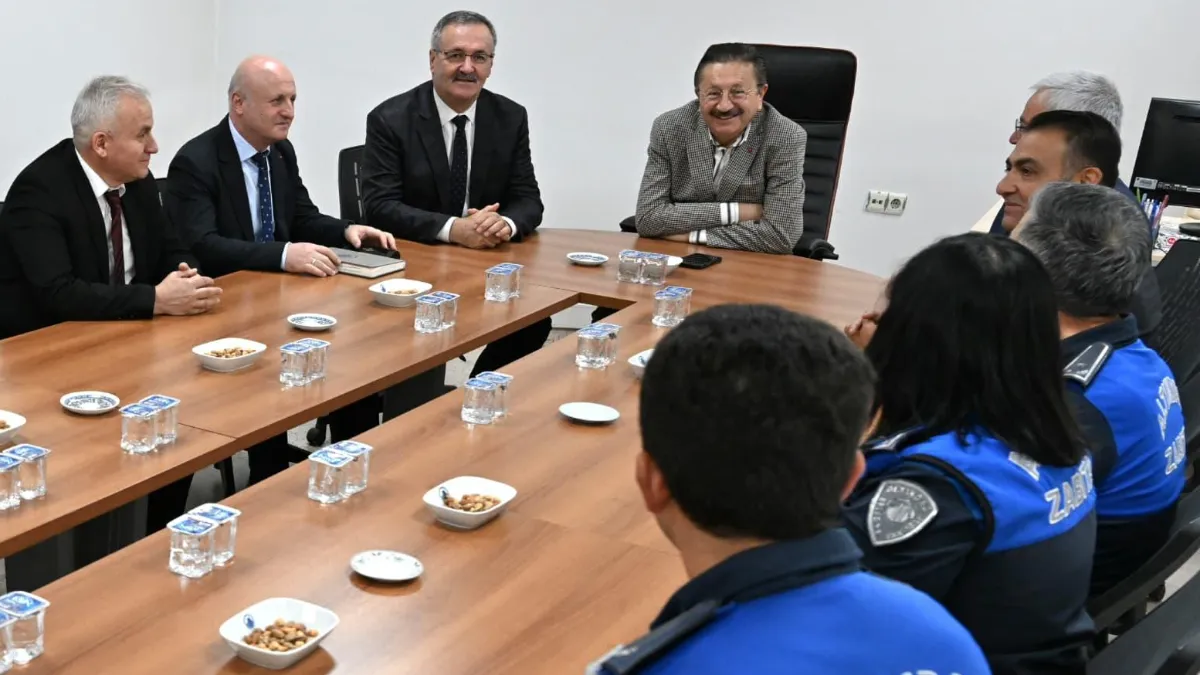 Ankara Tiryaki’den Altındağ Zabıtasına Zabıta Haftası Ziyareti