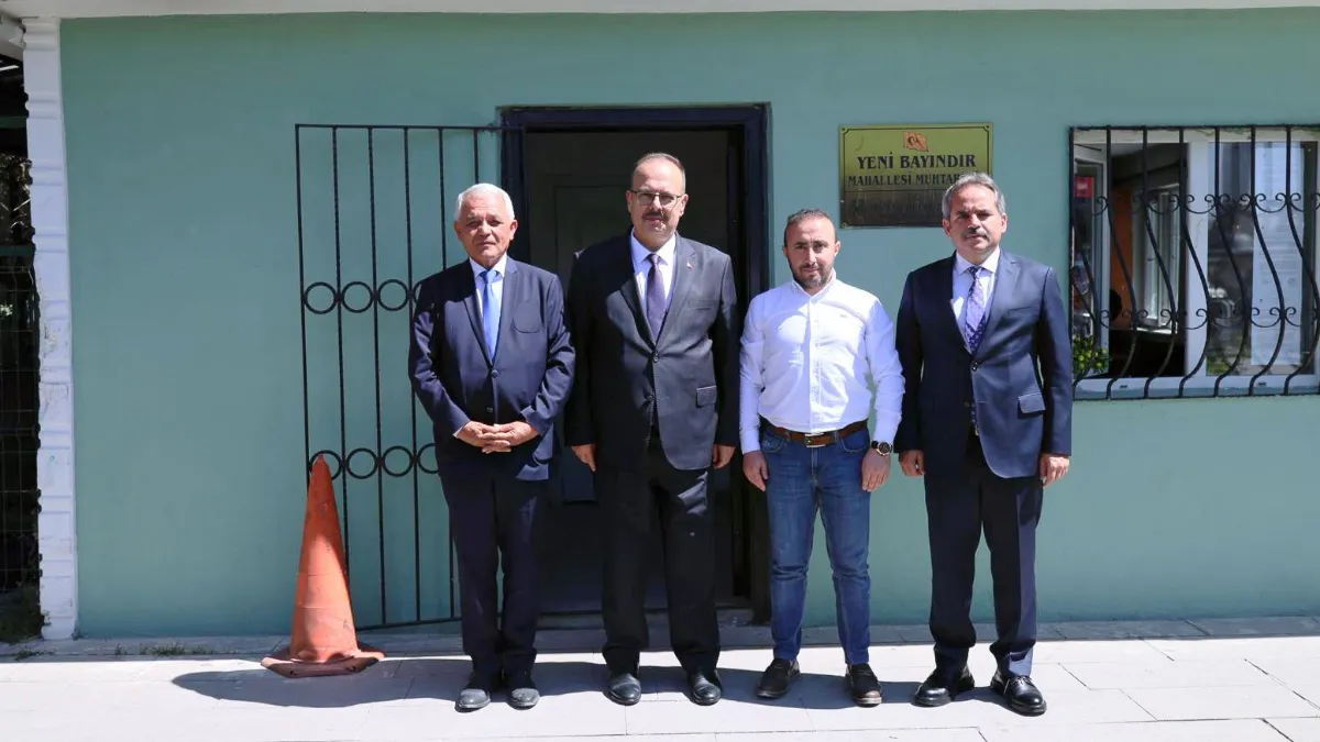 Ankara Valisi Yakup Canbolat’tan Mamak’a Ziyaret