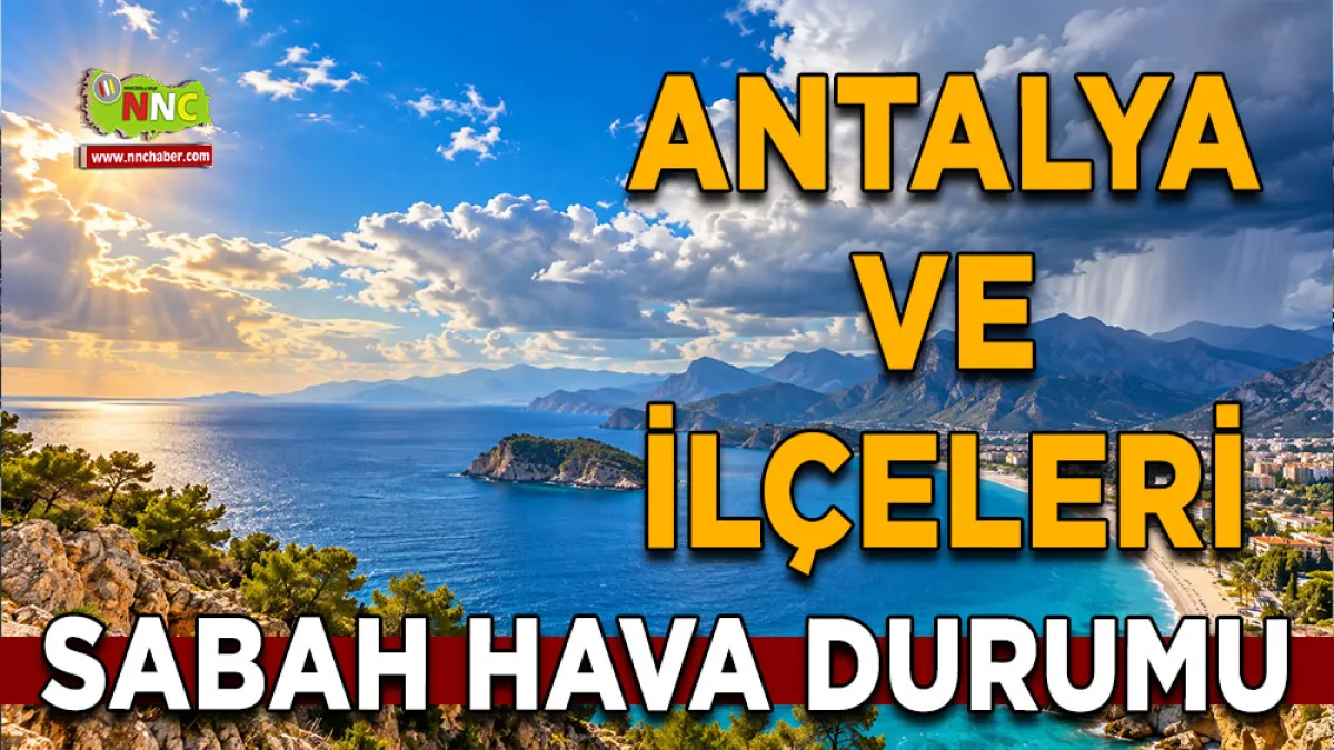 Antalya’da Bugün Hava Nasıl Olacak? 7 İlçeye Sağanak Uyarısı! İşte 24 Eylül Hava Durumu