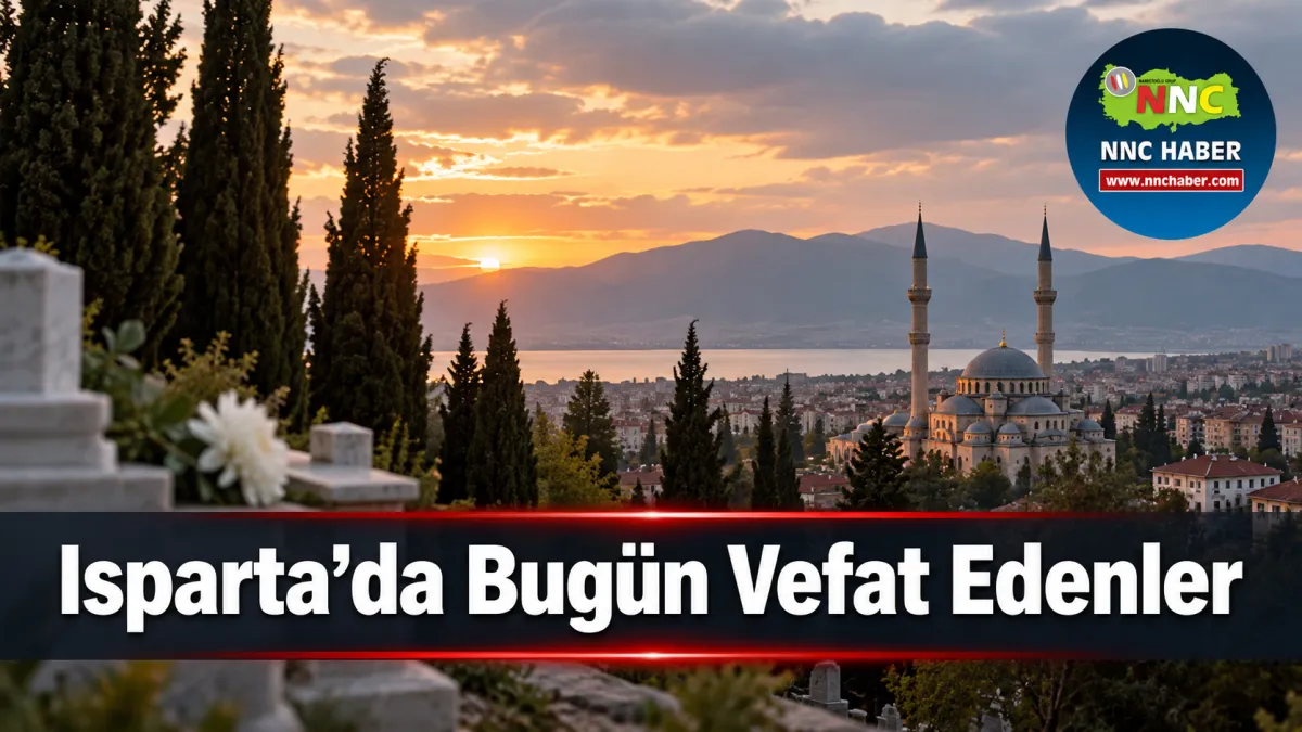 Isparta Bugün Vefat Edenler 9 Eylül 2026: İlçe İlçe Cenaze İlanları