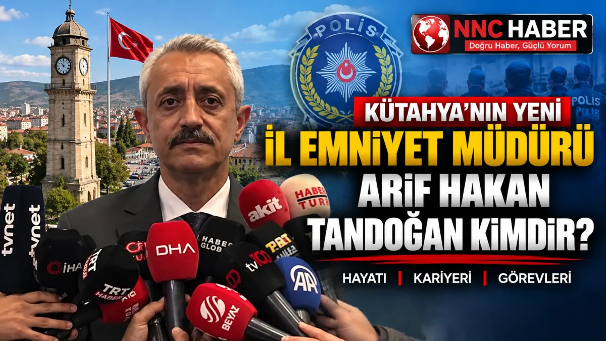 Arif Hakan Tandoğan Kimdir, Nereli ve Kaç Yaşında? Kütahya’nın Yeni Emniyet Müdürü Oldu