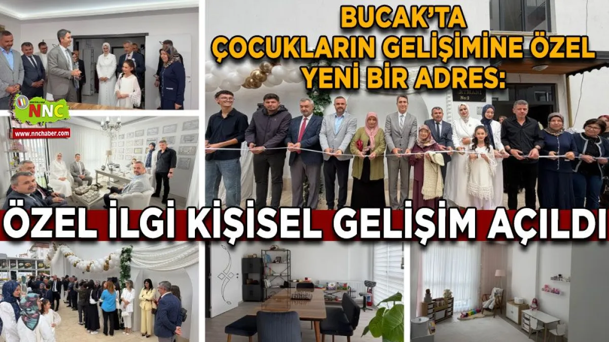 Bucak’ta Çocukların Gelişimine Özel Yeni Bir Adres: Özel İlgi Kişisel Gelişim Açıldı