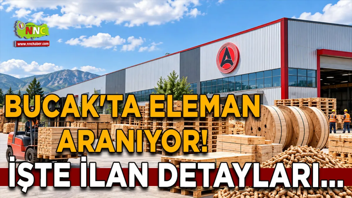 Bucak'ta eleman aranıyor! İşte ilan detayları...