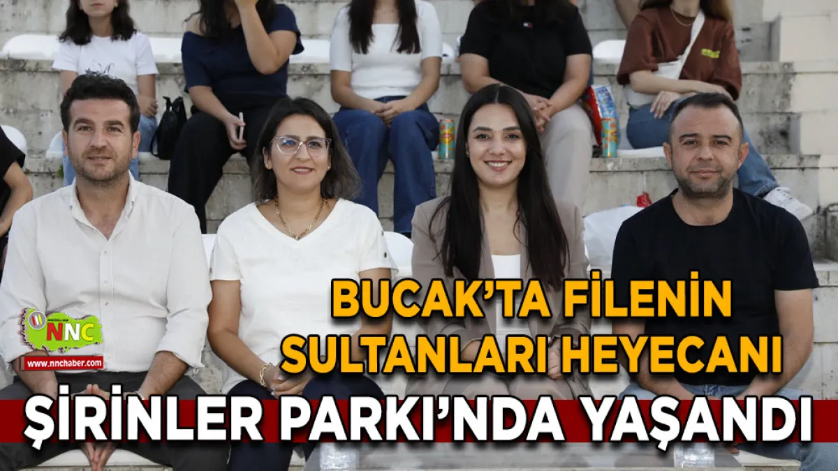 Bucak’ta Filenin Sultanları Heyecanı Şirinler Parkı’nda Yaşandı