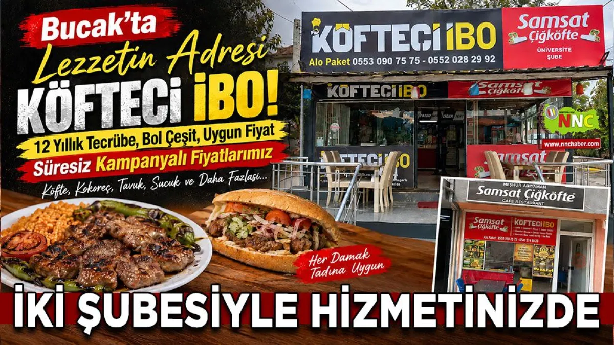 Bucak’ta Lezzetin Adresi Köfteci İBO! 12 Yıllık Tecrübe, Bol Çeşit, Uygun Fiyat