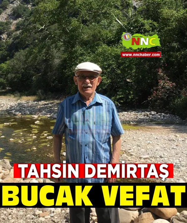 Bucak Vefat Tahsin Demirtaş