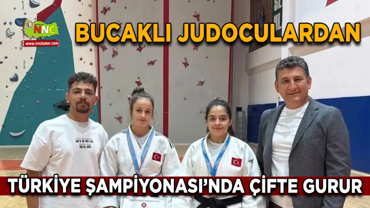 Bucaklı Judoculardan Türkiye Şampiyonası’nda çifte gurur
