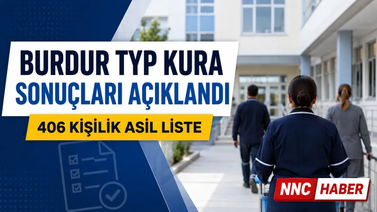 Burdur İŞKUR TYP Kura Sonuçları Açıklandı! İşte İlçe İlçe 406 Kişilik Asil İsim Listesi