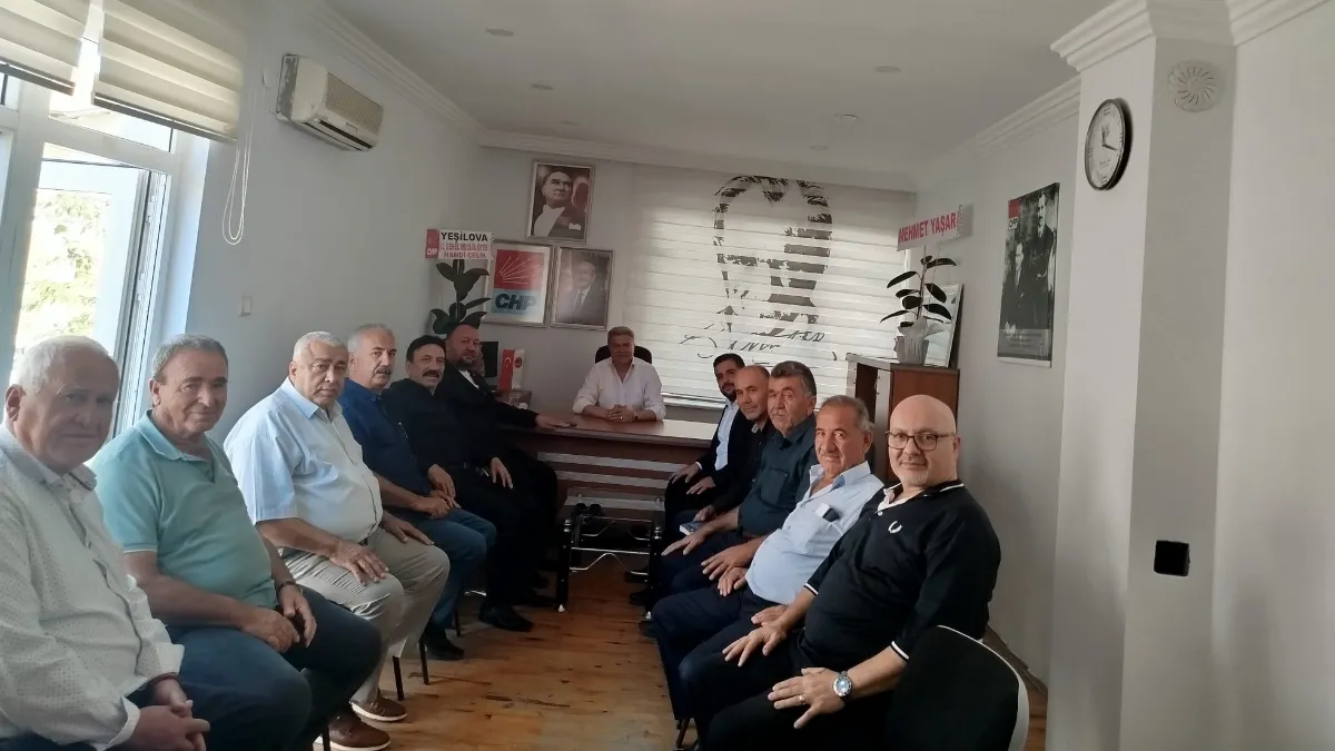 Burdur Yeniden Refah Partisi’nden CHP Burdur İl ve Merkez İlçe Başkanlarına Hayırlı Olsun Ziyareti