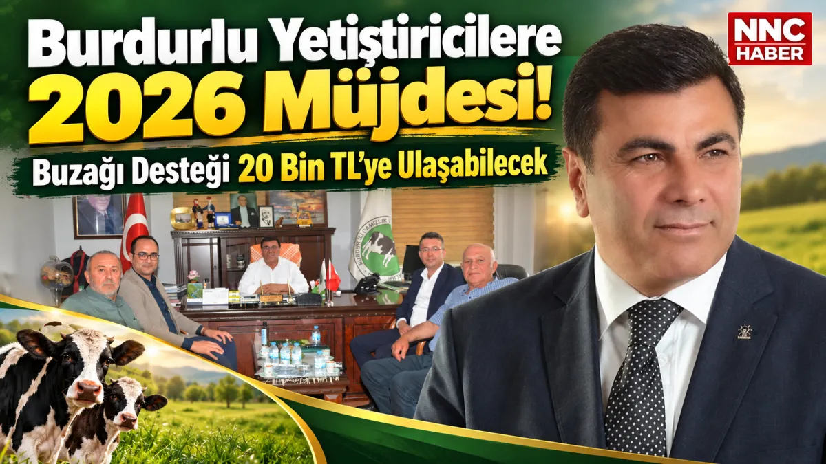 Burdurlu Yetiştiricilere 2026 Müjdesi! Buzağı Desteği 20 Bin TL’ye Ulaşabilecek